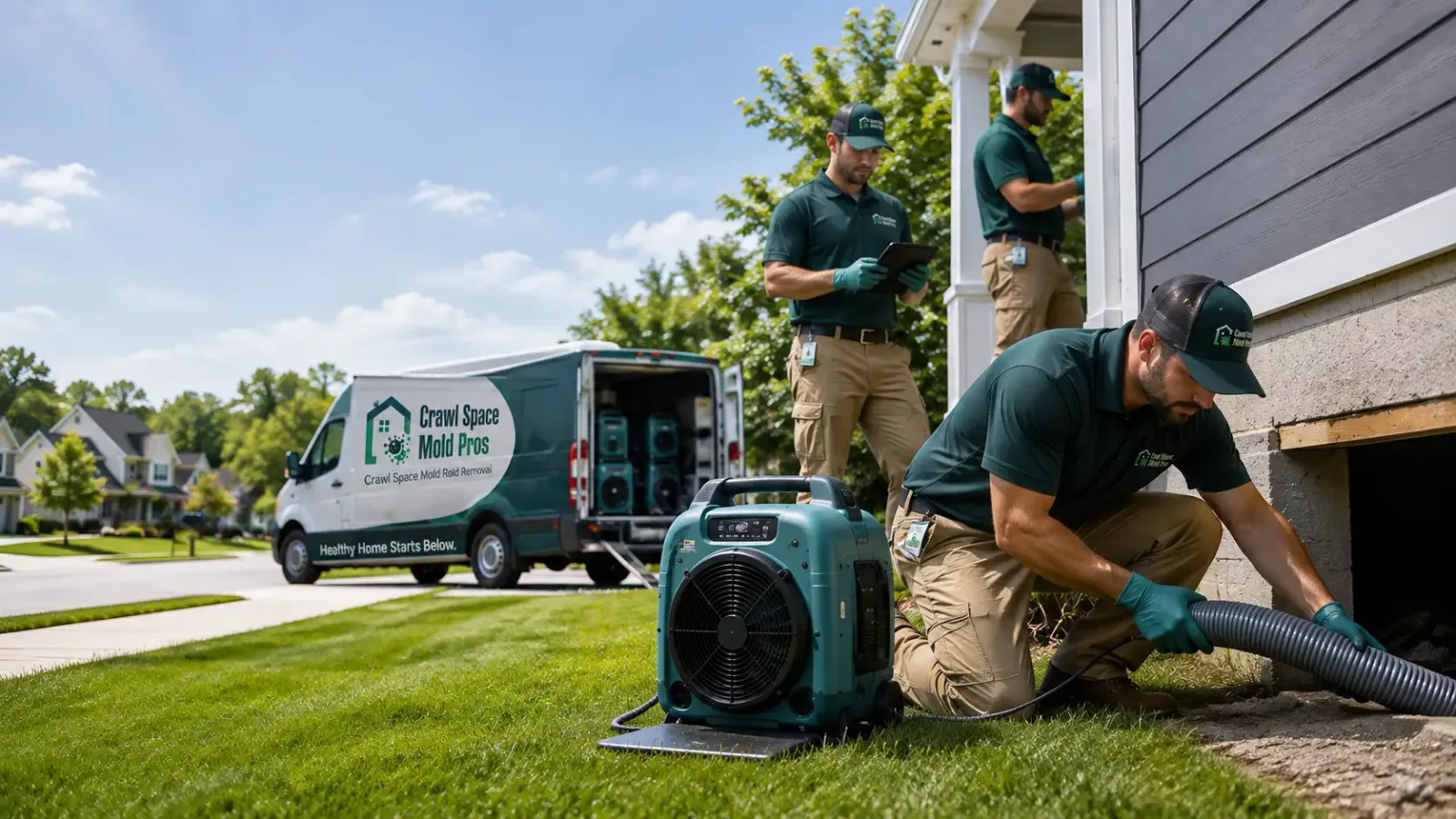 Crawl Space Mold Removal in Wilder, ID